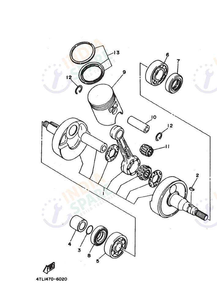 CRANKSHAFT & PISTON